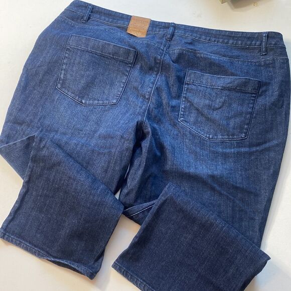 Coldwater Creek High Rise Cropped Jeans NWT - Picture 9 of 9